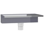 vidaXL Déversoir pour cascade avec LED RVB Acrylique 30 cm