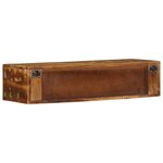VidaXL Meuble TV mural 80x30x19 cm bois massif de récupération