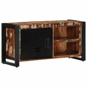 vidaXL Meuble TV 80x30x40 cm bois de récupération massif