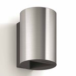 Philips mygarden applique murale led buxus 2x4 5w acier inox 1735747p0