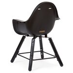 CHILDHOME Chaise haute de bébé 2-en-1 Evolu 2 Noir