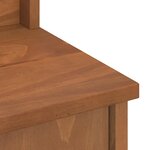 vidaXL Portemanteau SANDNES 45x40x159 5 cm bois massif pin