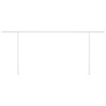 vidaXL Auvent rétractable automatique avec poteaux 5x3 m Anthracite