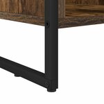 vidaXL Bibliothèque Chêne Fumé 99 5 x 30 x 108 5 cm Bois d'ingénierie