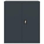 vidaXL Classeur anthracite 90x40x145 cm acier