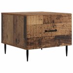 vidaXL Table basse Bois ancien 49 x 50 x 40 cm Bois d'ingénierie