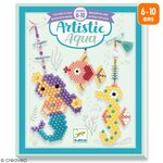 Artistic aqua marins billes
