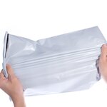 Lot de 100 enveloppe plastique neutre 415 x 520 mm  "mailbags" enveloppes plastiques solides