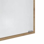 vidaXL Miroir chêne artisanal 90 x 8.5 x 37 cm Bois d'ingénierie
