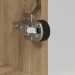 vidaXL Haut Armoire Chêne artisanal 35 x 37 x 142 cm Bois d'ingénierie