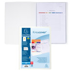 Porte vues 20Vues PP0 8mm Krea Cover Blc x 20 EXACOMPTA
