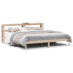 vidaXL Cadre de lit sans matelas 180x200 cm bois massif de pin