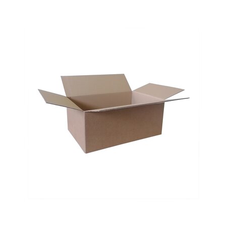 Lot de 50 cartons de déménagement simple cannelure 60 x 40 x 25 (x50)
