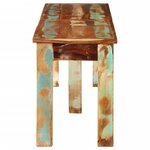 vidaXL Banc 160x35x46 cm bois de récupération massif
