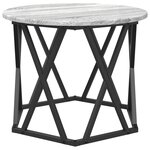 vidaXL Tables gigognes 3 Pièces Bois d'ingénierie gris sonoma