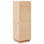 vidaXL Buffet haut 37x34x110 cm Bois massif de pin