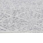 vidaXL Tapis Gris clair 80x150 cm Coton