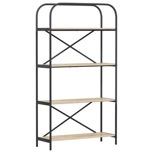 vidaXL Étagère Chêne Sonoma 80 x 30 x 146 cm Bois d'ingénierie