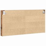 vidaXL Vitrine Bois Ancien 100 x 8 5 x 50 cm Bois d'ingénierie