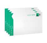 Prêt-à-Poster - Lettre Verte - 50g - Format C5 - Enveloppes en lot de 100