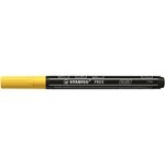 Marqueur pointe fine FREE acrylic T100 jaune STABILO