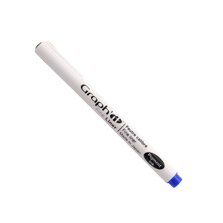 Marqueur Fine liner Graph'it 0 5 Bleu