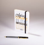 Leitmotiv - Carnet à élastique A6 - Impossible d'échouer