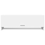 vidaXL Garde-robe blanc 100x32 5x35 cm bois d'ingénierie