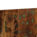 vidaXL Tête de lit multicolore 140 cm bois massif récupération