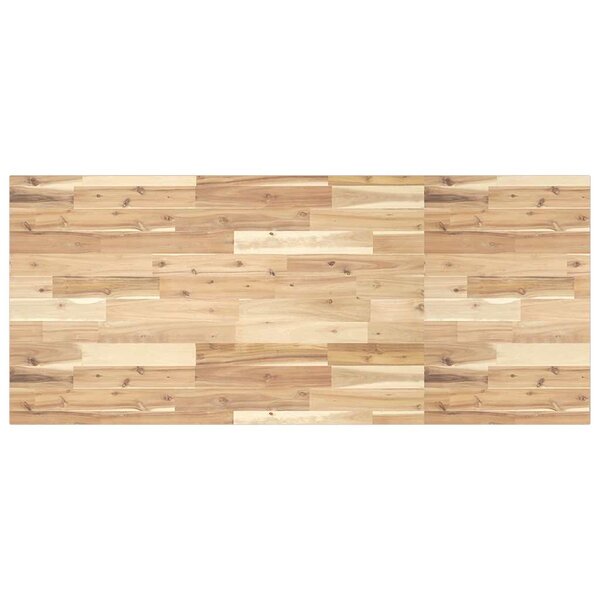 vidaXL Dessus de bureau non traité 120x60x2 cm bois d'acacia massif