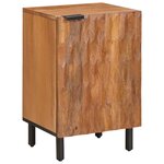vidaXL Ensembles de salle de bain 4 Pièces Acacia Marron Winish