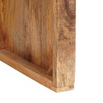 vidaXL Tables d'appoint Marron bois de manguier massif