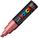 Marqueur Pte large biseautée POSCA PC8K 8mm Rose Métal POSCA