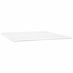 vidaXL Sommier à lattes de lit avec matelas Gris clair 180x200cm Tissu