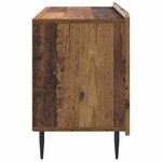vidaXL Meuble TV Bois ancien 99 x 34 5 x 52 cm Bois d'ingénierie