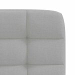 vidaXL Chaises à manger lot de 6 gris nuage tissu