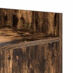 vidaXL Armoire pour machine à laver Chêne fumé 67 5 x 48 x 97 cm