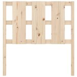 vidaXL Tête de lit 95 5x4x100 cm Bois massif de pin