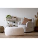 Coussin Kobe sable 45 x 45 cm