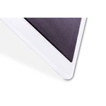 Lot de 2 Serre-livres métallique large 14 x 12 x 14 cm magnétique Gris MAUL