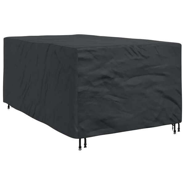 vidaXL Housse pour meubles Uni Noir 143 x 225 x 90 cm 420D