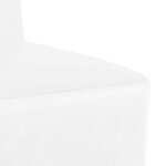 vidaXL Unité de Sofa Modulaire Sans Accoudoirs Blanc 55 x 74 x 82 cm