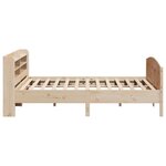 vidaXL Cadre de lit sans matelas 180x200 cm bois massif de pin