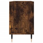 vidaXL Meuble TV chêne fumé 103 5x30x50 cm bois d'ingénierie