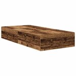 vidaXL Cadre de lit Bois ancien 200 x 90 x 31 5 cm Bois d'ingénierie