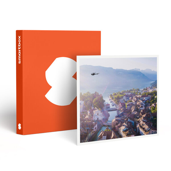 SMARTBOX - Coffret Cadeau Vol en hélicoptère de 30 min pour 2 personnes au-dessus de Chambéry et ses environs - Sport & Aventure