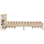 vidaXL Cadre de lit sans matelas 120x190 cm bois de pin massif