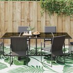 vidaXL Tapis d'extérieur Feuille ARAKIL Vert et blanc 400 × 300 cm