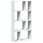 vidaXL Bibliothèque blanc 60x20x120 cm bois d'ingénierie