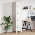 vidaXL Armoire à casier avec 4 compartiments 38x45x180 cm